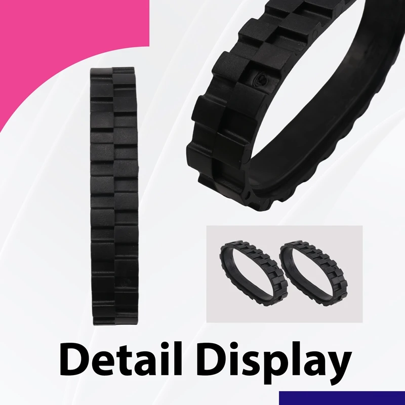 

Запасные части для робота-пылесоса Roborock S5/T6/T7: защитная накладка на колесо (шина) Xiaomi - AT35