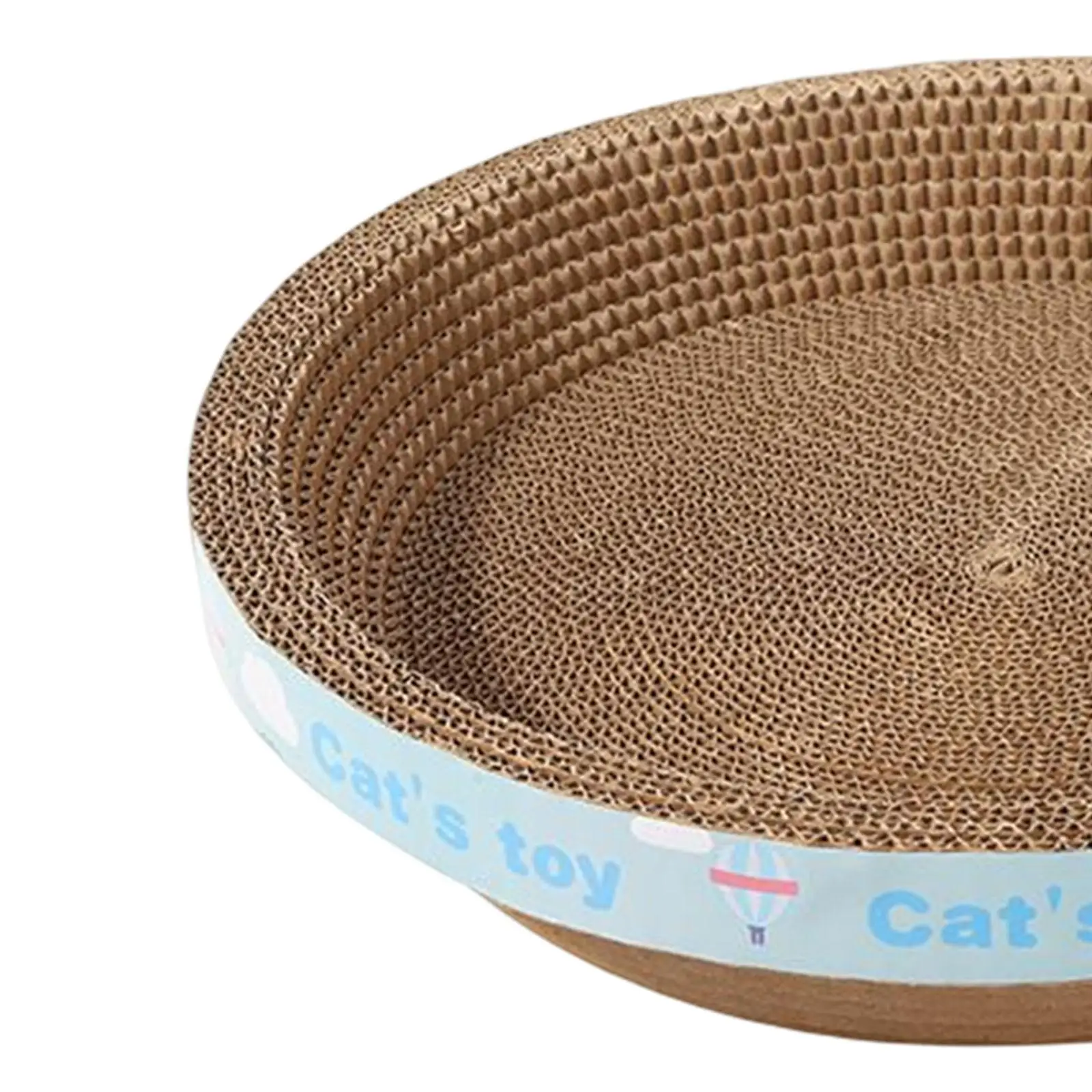 Cat Scratch Pad Round Corrugated Nest Bed Grind Claws Cat Scratcher Pet Accessories