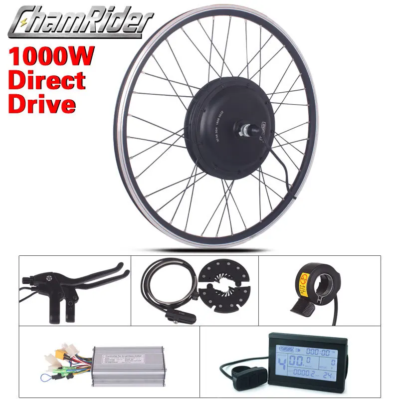 

1000W Motor Ebike Conversion Kit For Mountain Bike Electric Bicycle Parts With High Power Motor