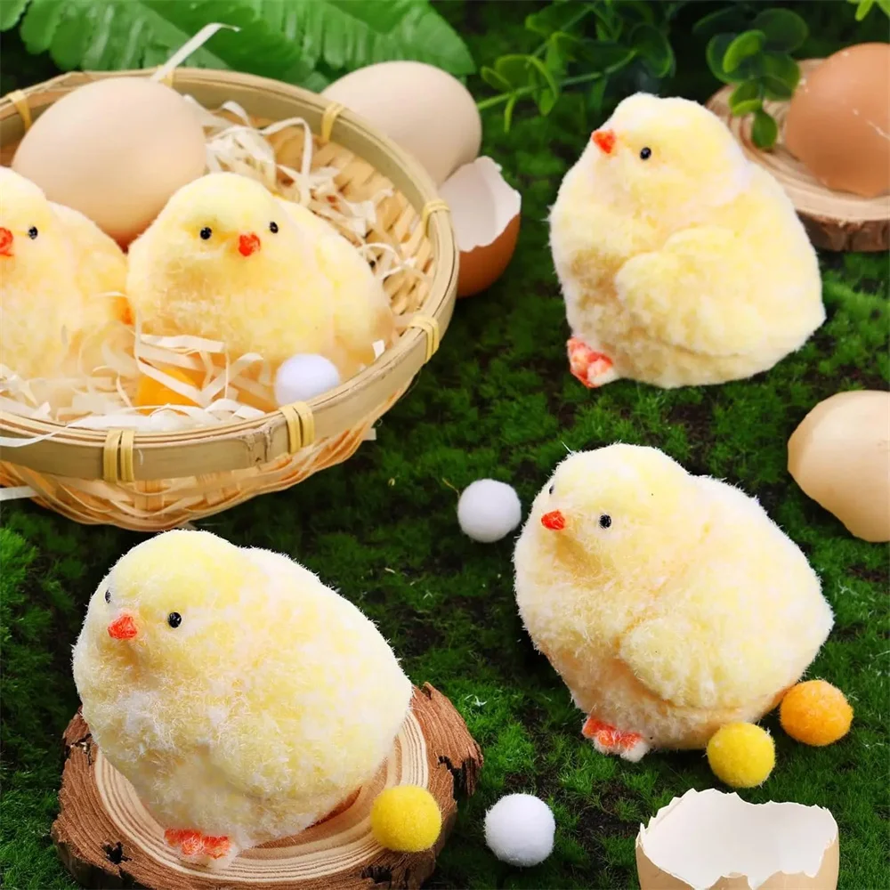 Handmade Taba Chick Toys Fufu Chick Stress Relief Sensory Toys Ultra Soft Squishy Fidget Toys for Children Christmas Gifts
