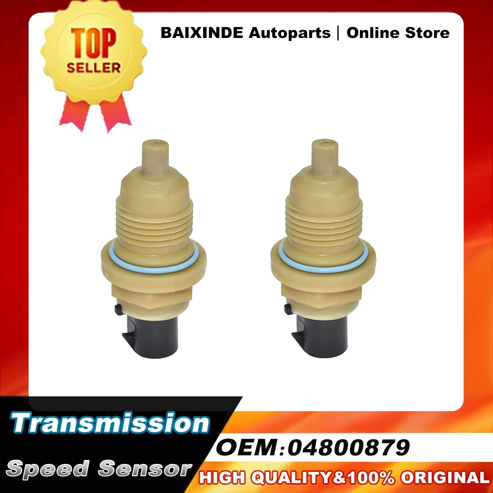 OEM 04800879 2PCS Transmission Speed Sensor For Chrysler Cirrus, Dodge Avenger, Plymouth Acclaim, Jeep Grand Cherokee