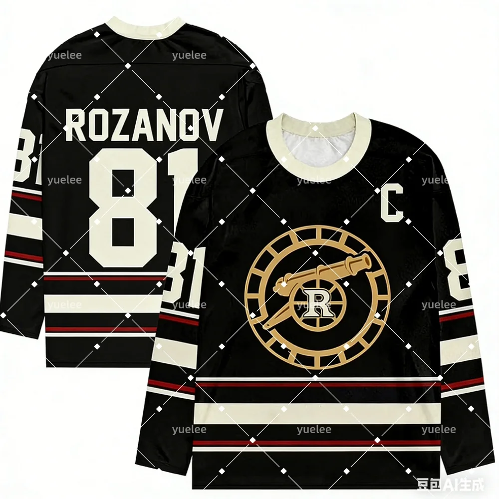 26 Heated Rivalry Hockey Jersey Langarm-Merch-T-Shirts Damen Herren T-Shirt Unisex Tops Langarm-Tops mit O-Ausschnitt Eishockey-Trikot – Detail 4