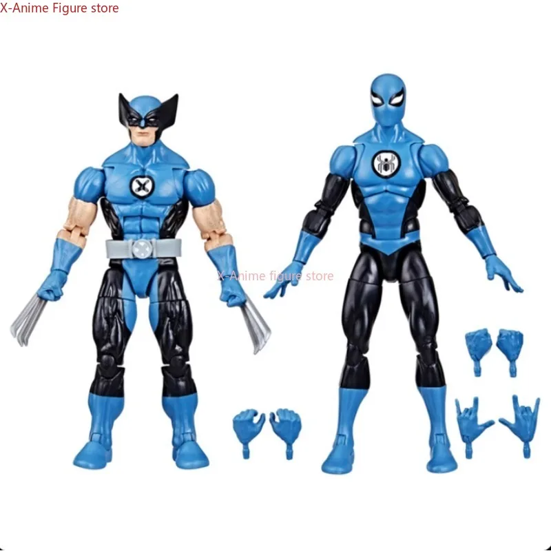 [재고 있음] Hasbro Toy Marve Legends 시리즈 판타스틱 4 만화 울버린 및 스파이더맨 액션 피규어 소년 선물 취미