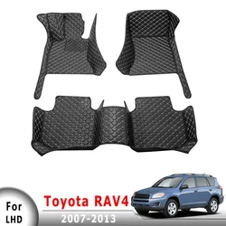 Car Floor Mats Trunk Carpets For Toyota RAV4 RAV 4 2007 2008 2009 2010 2011 2012 2013 Auto Interior Accessories Waterproof Rugs