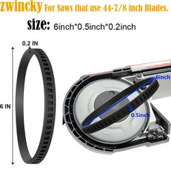 Power Tool Parts Accessories Rubber Saw Belt 45-69-0010 Blade Pulley Tires Replacement For Milwaukee AO2807 6238N 6230 6232-6