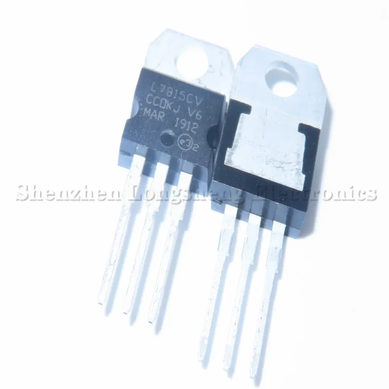 10PCS/LOT New Transistor L7815CV L7815 TO-220 Three-terminal Regulator  In Stock