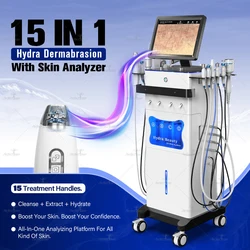 Hydro Machine Micro Hydra Dermabrasion Facial Deep Cleaning Oxygen Skin Face Rejuvenation Acne Removal Shrink Pores Device