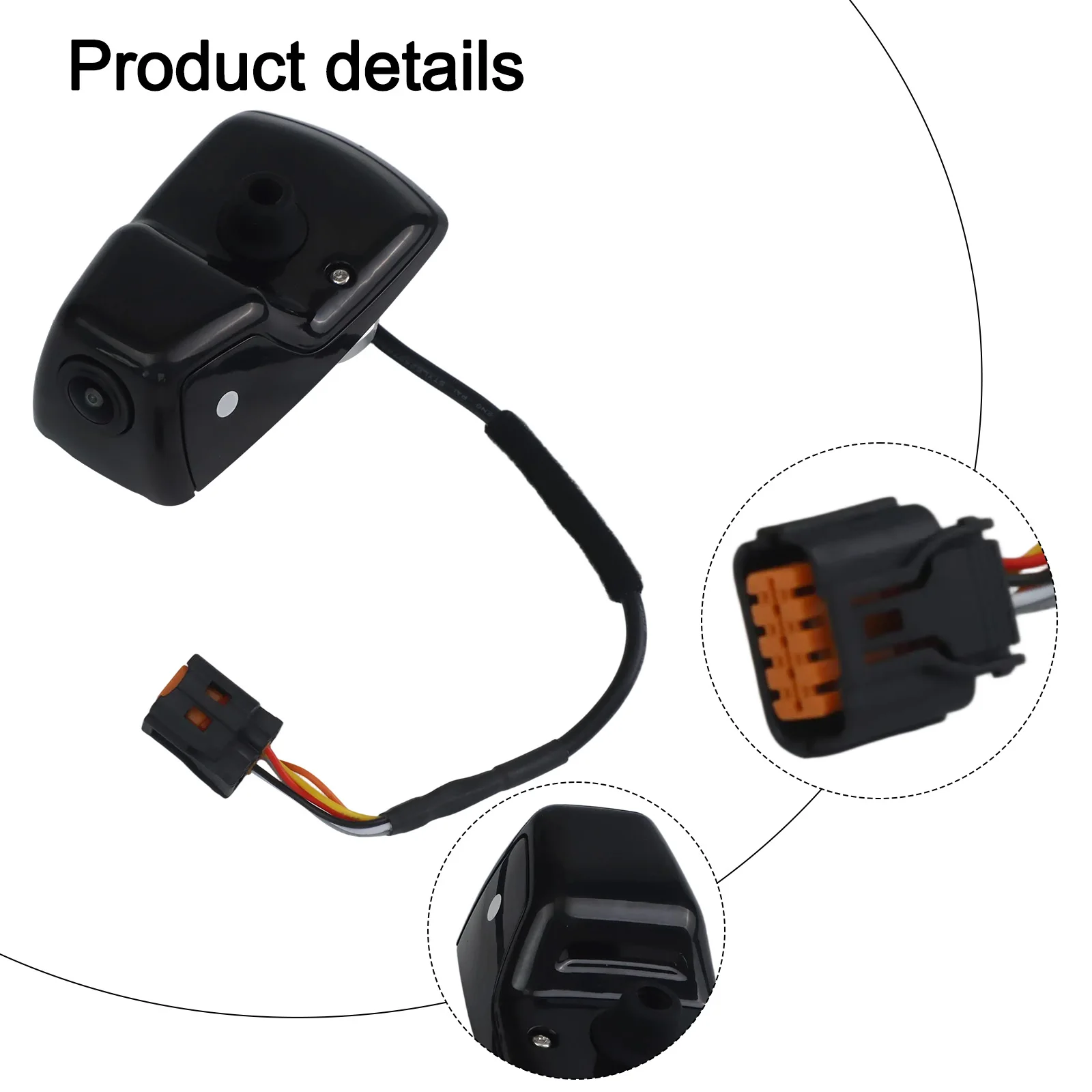 

Камера заднего вида для Kia Niro 2016-2022, черная, с функцией видеорегистратора, 12В