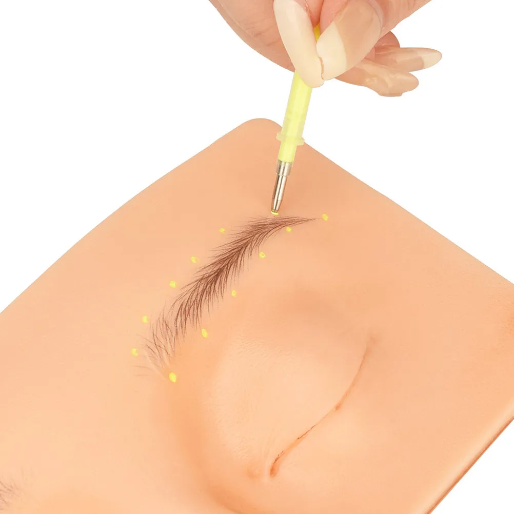 

3pcs Makeup Position Mapping Pen Skin Marking Tool For Eyebrow Tattooing Microblading Salon Body Art Marker