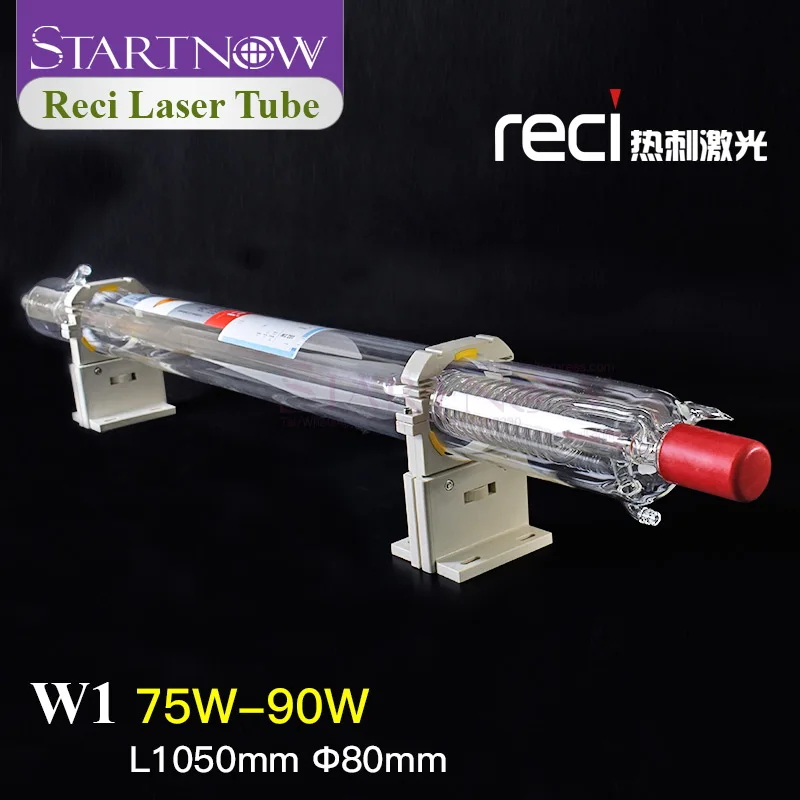 Reci CO2 Laser Tube W1 T1 Special For CO2 Laser Carving Engraving Machine Marking Equipment Lamp Matching With DY10 Power Supply