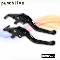 Fit For PCX150 2021 PCX PCX 150 Motorcycle CNC Accessories Short Brake Clutch Levers Adjustable Handle Set Adapter Disc brake