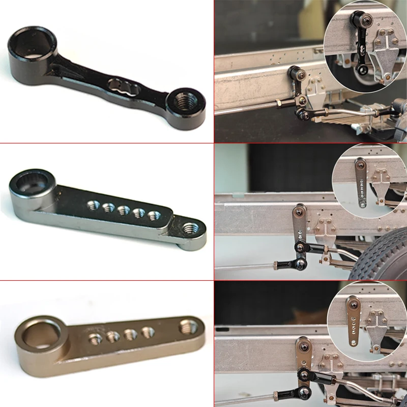 

Металлическая имитация соединения, пропорциональный распределительный стержень для 1/14 Tamiya RC Truck, сверхмощная карта Scania Volvo, детали для самостоятельного изготовления, игрушки