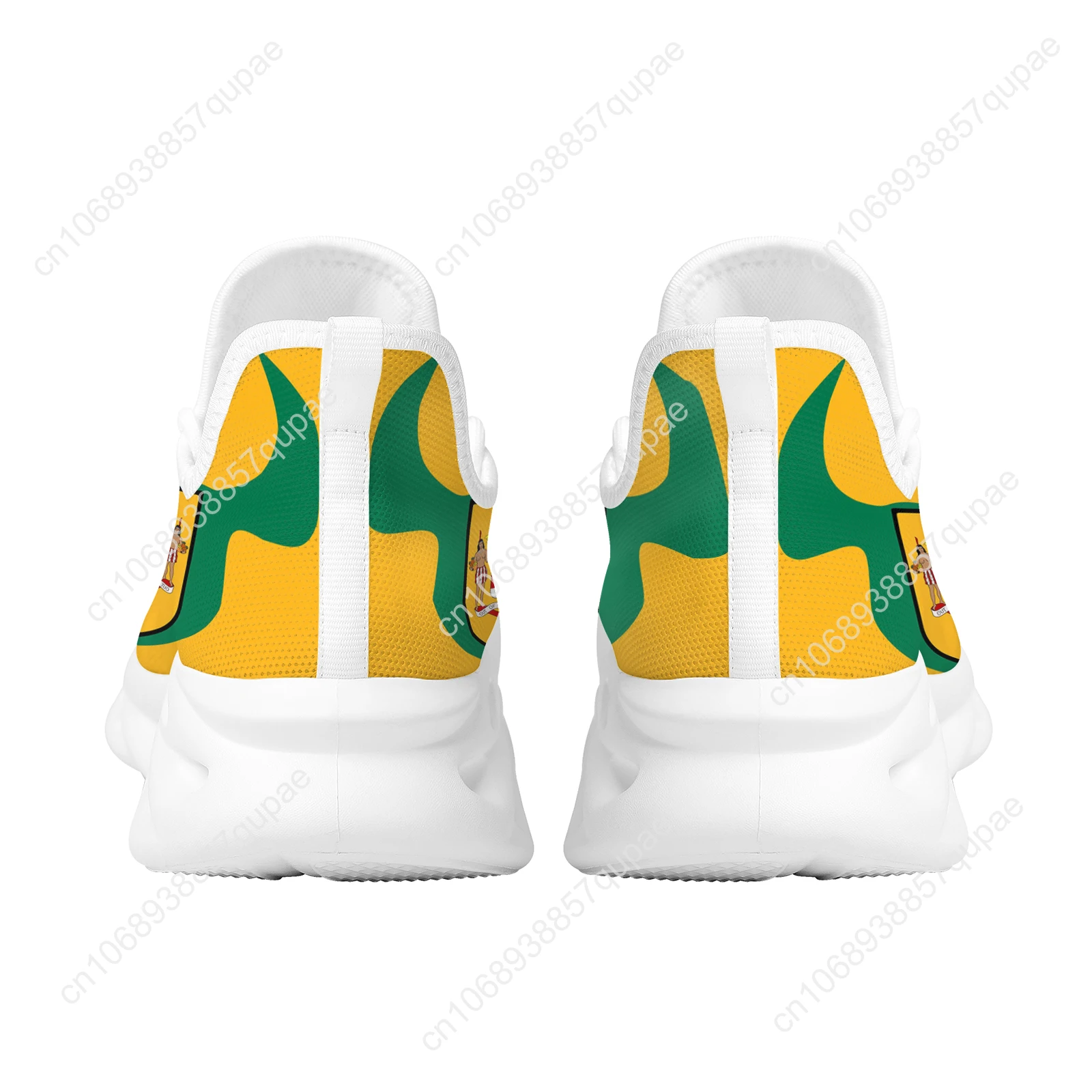 Jamaica Flag And Isle Of Springs Flats Sneakers Shoes Mens Womens Sports Shoes Fashion High Quality DIY Sneaker Custom Made Shoe