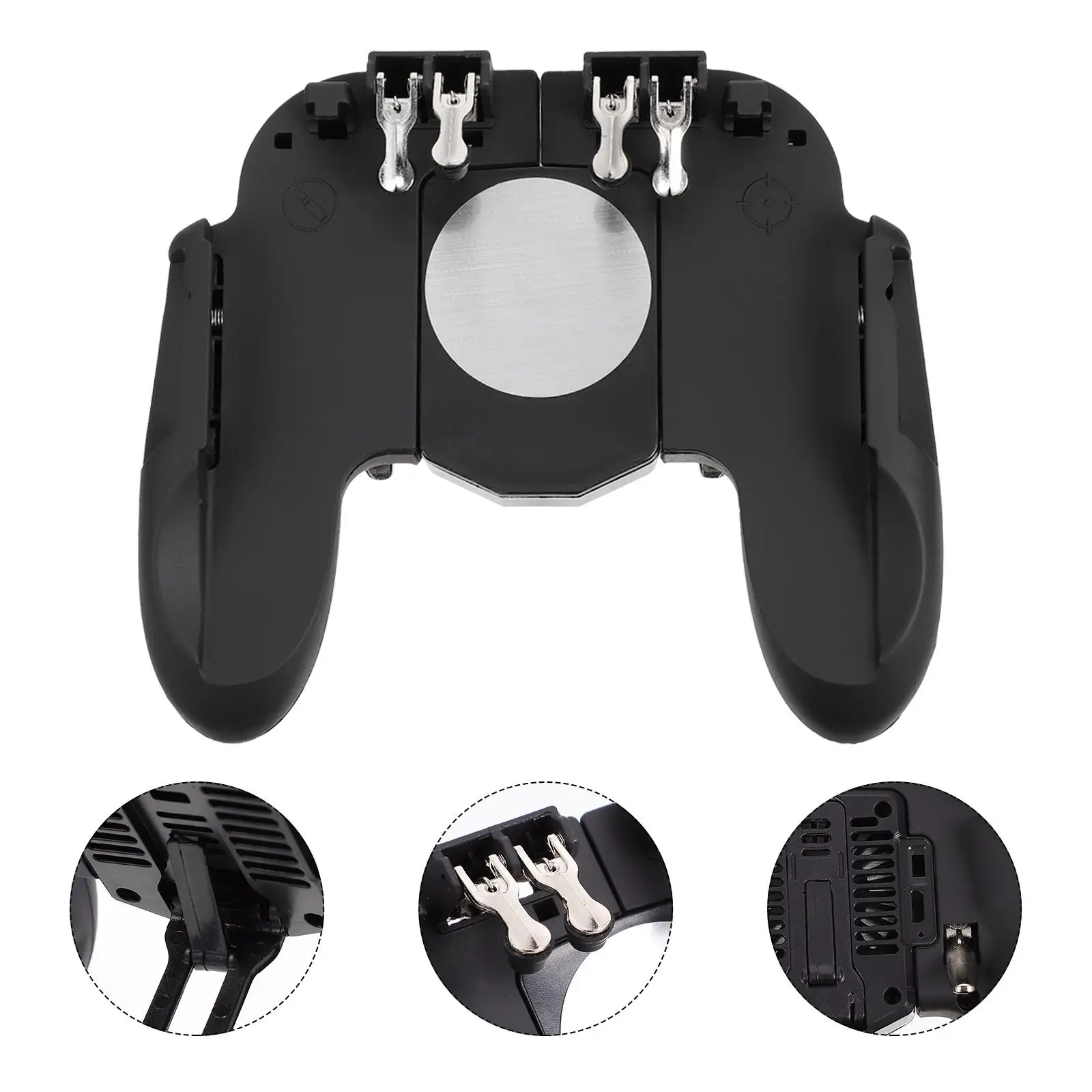 Gamepad Cell Phone Handle Controller Trigger USB Stable Mobile Abs Gaming for Ergonomic