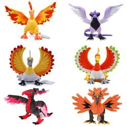 Articuno-muñeco de Peluche de Pokémon galvaro Zapdos Moltres, muñeco de Peluche brillante Ho-Oh Pidgeotto, divertido juego de Anime, regalo coleccionable