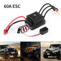 Hobbywing QuicRun-WP-10BL60 Waterproof Sensorless Brushless Speed Controller XT60 60A ESC for 1/10 RC Car