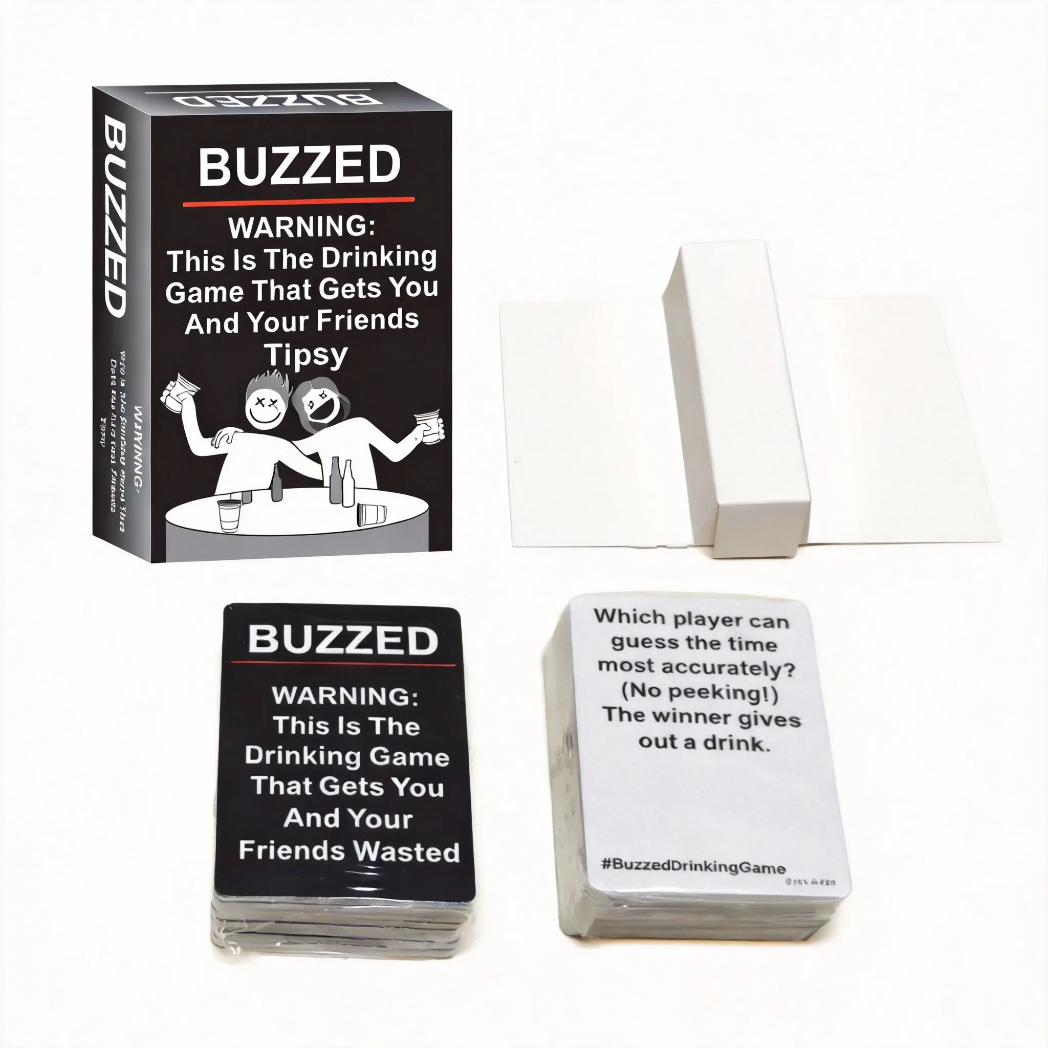 

Настольная игра BUZZED - идеальная карточная игра для вечеринок для взрослых и друзей, увлекательное развлечение для вечерних встреч.