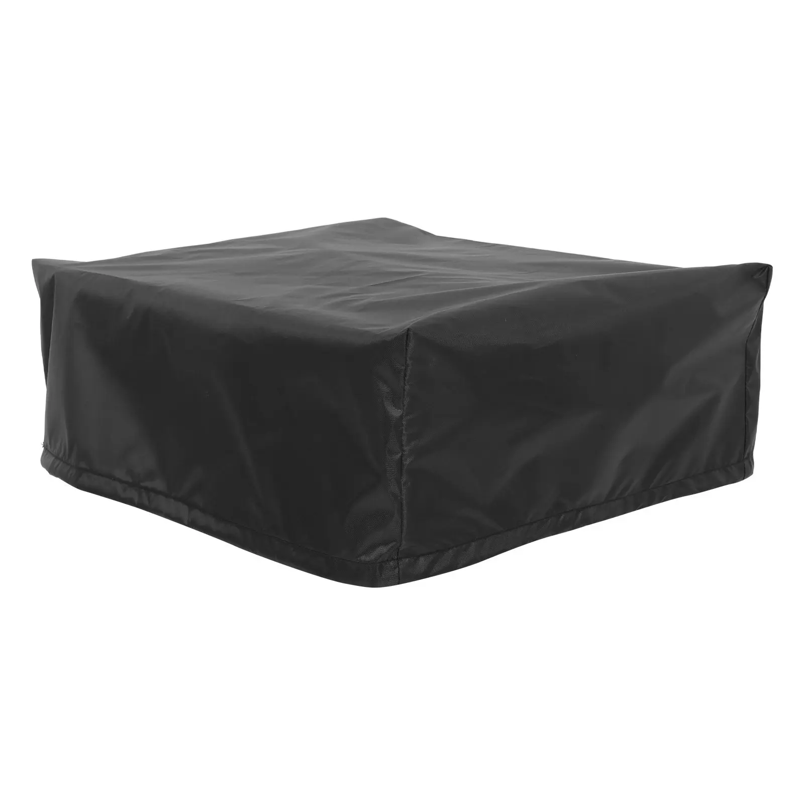Record Player Dust Cover Oxford Cloth Waterproof Black Turntable Vinyl Protector for Living Room Storage Universal Fit