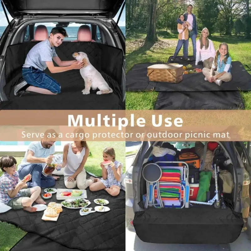 Car trunk pet dirt mat Dog rear seat waterproof car dirt mat Car mat SUV