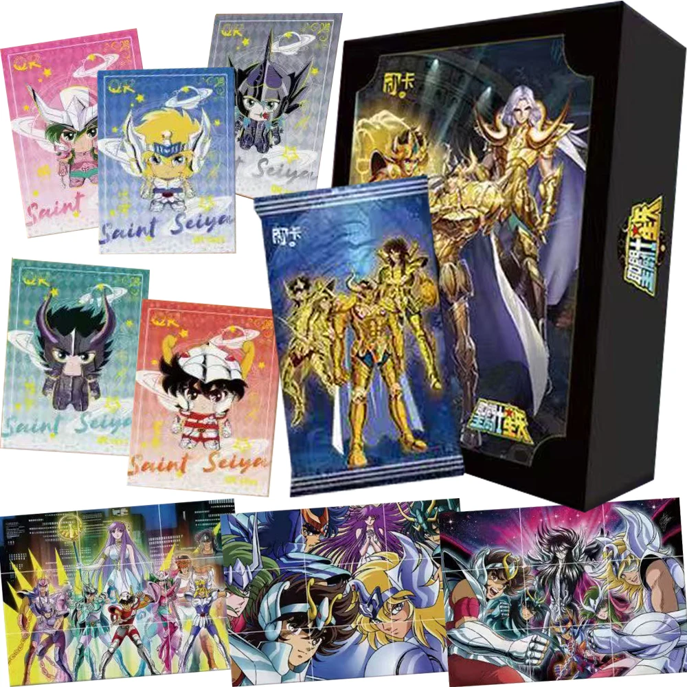 

Saint Seiya Collection Cards Japanese Anime Classic Hot Blooded Battle Character Portrait Cards Gifts Loved By Fans and Friends