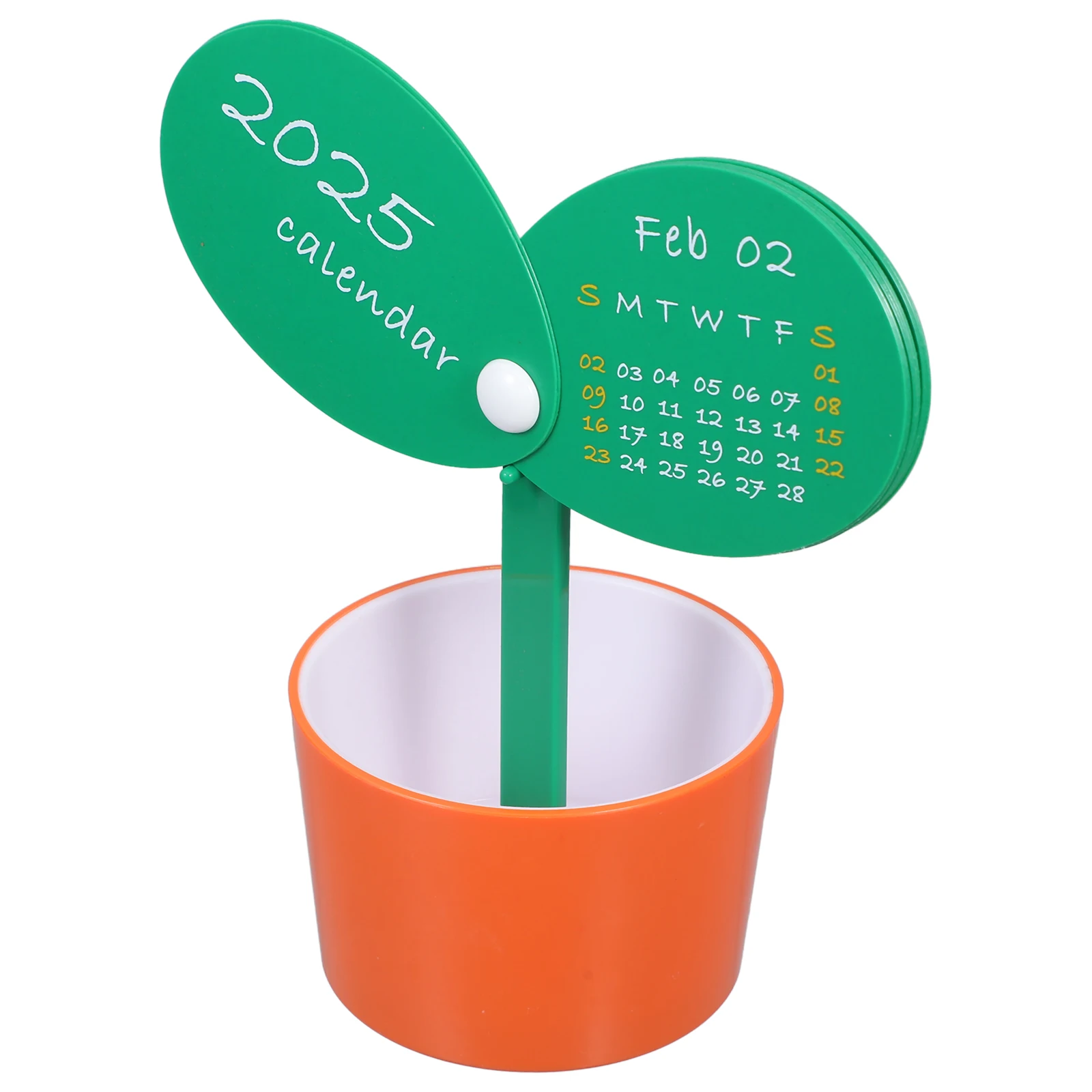 

Pen Holder Calendar Desk Bucket for Pens Adorable Pretty Holds Desktop Boho Pencil Cup Plastic Decor Office