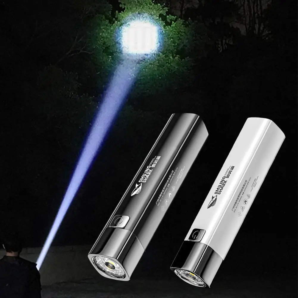 

Smiling Shark Strong Light Flashlight 600/1200mAh G3 Tactical LED Flashlight Torch Light For Daily Use Outdoor Hiking