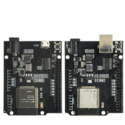 For ESP32 D1 R32 Dev Board, WiFi BT Wireless Module for Arduino UNO R3 Wemos D1 Mini, CH340 4M Memory