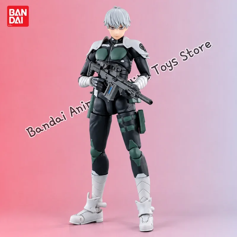 In Stock Bandai Original Shfiguarts Kaiju No8 Reno Ichikawa Action Figure Model Doll Brand New Boxed Anime Characters Toys Model
