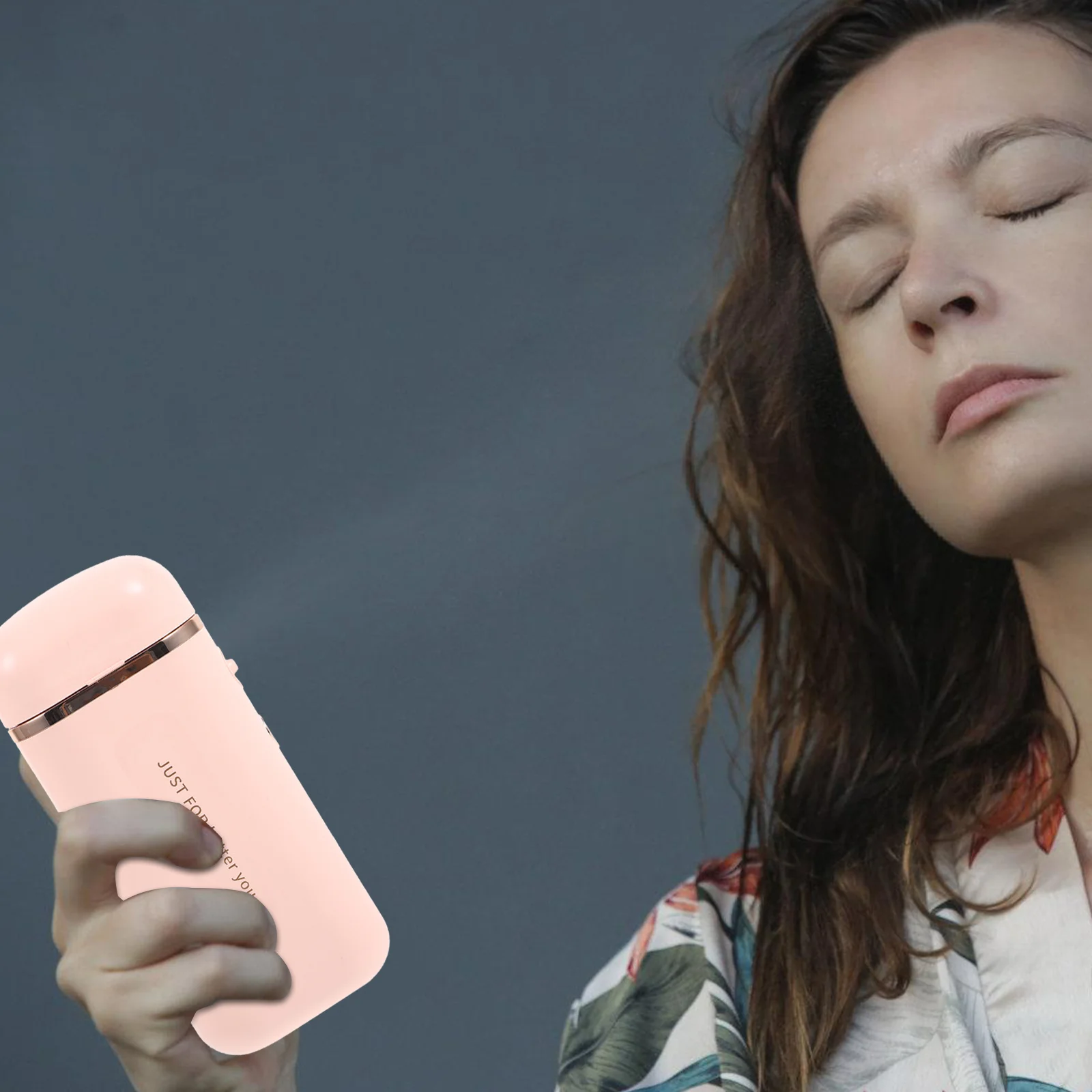 Mini Facial Mister Handheld Portable Face Steamer Moisturizing Spray for Salon Use Woman Face Mister Facial Steamer