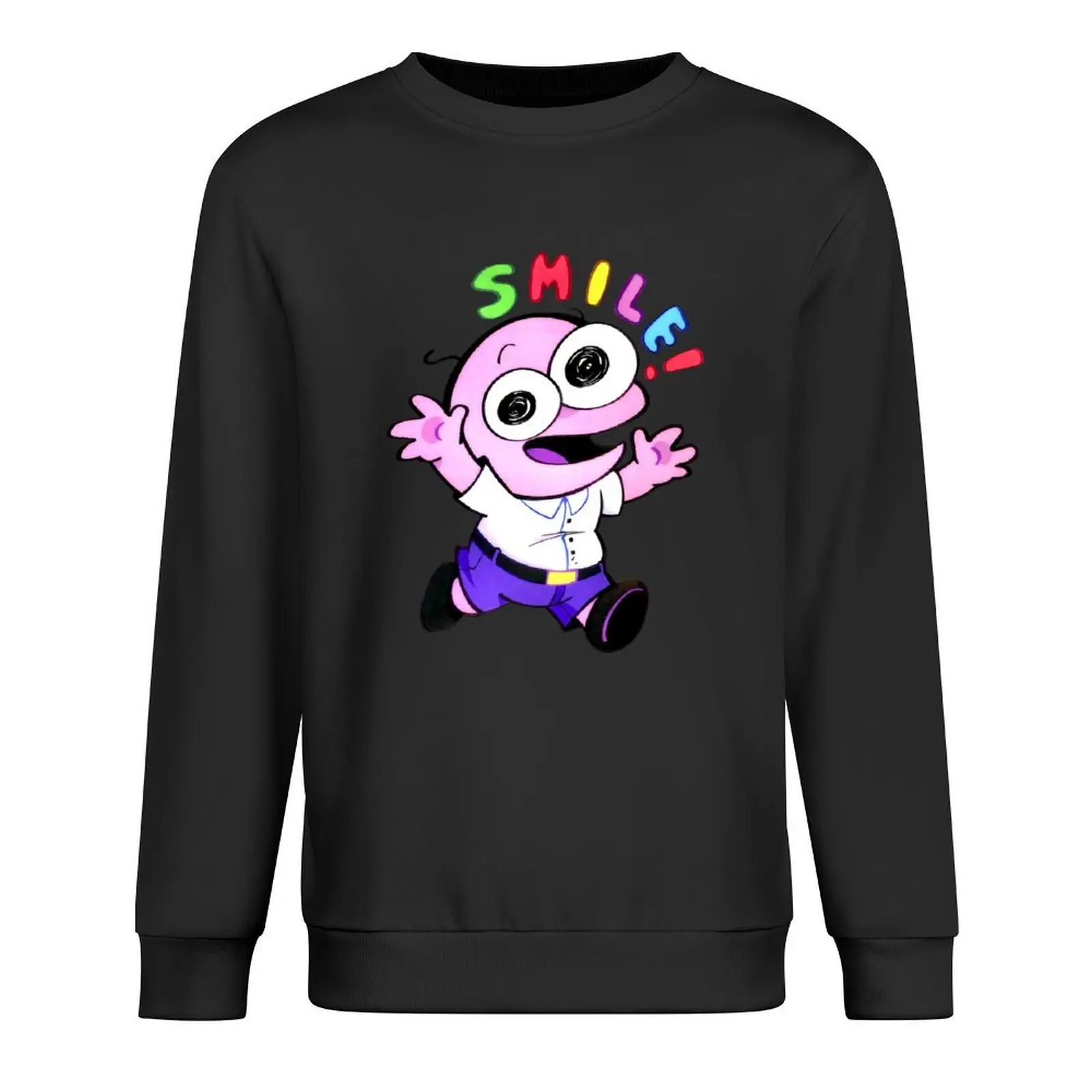

Smiling Friends Pim Pullover men's sweat-shirt men clothes male clothes anime clothing sweatshirt men