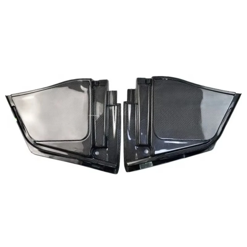 CUSTOMIZED CARBON FIBER ENGINE COMPONENT BATTERY COVER & BRAKE FLUID COVER Body Kit for 2016-2019 for Infiniti Q60