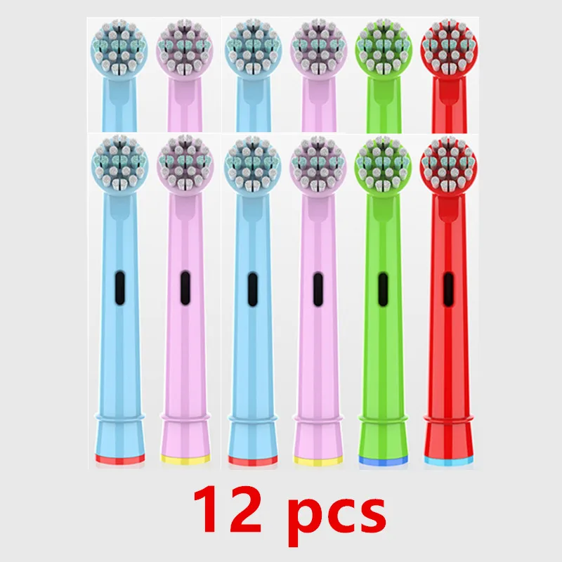 4/8Pcs Children Electric Toothbrush Head For Oral B Electric Toothbrush Replacement Brush Heads Tooth Brush Hygiene Clean Brus