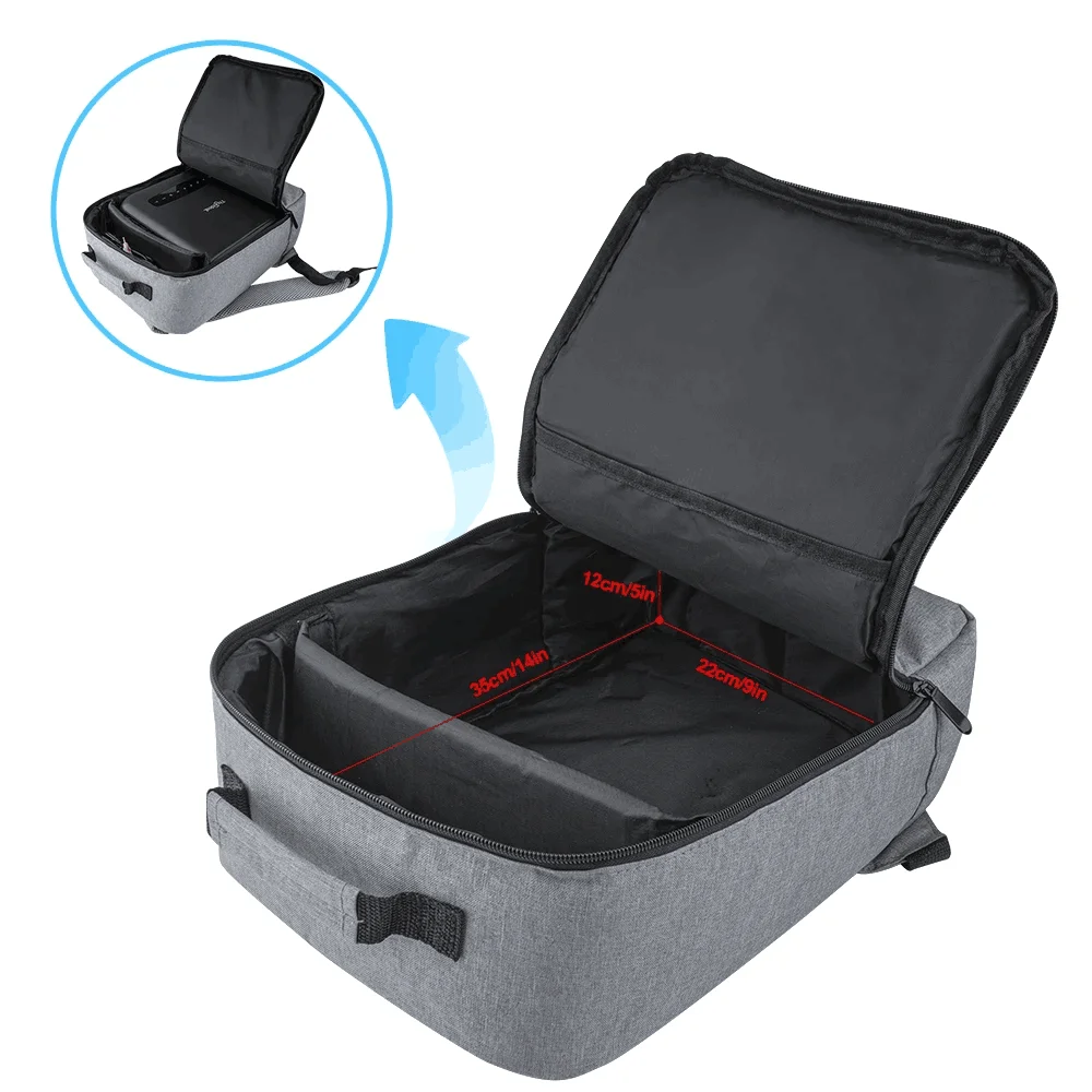 Projector Storage Bag HY300 HY320 TD92PRO TD97 TD97PRO Projector Laptop Gamepad Portable Travel Outdoor Carry Bag Portable Case