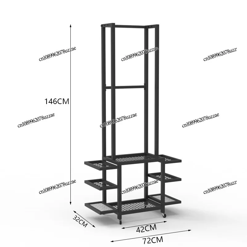 Snowboard and Double-board Ski Display Storage Rack Floor-to-ceiling Non-punching Ski Equipment Display Rack Snowboard Rack