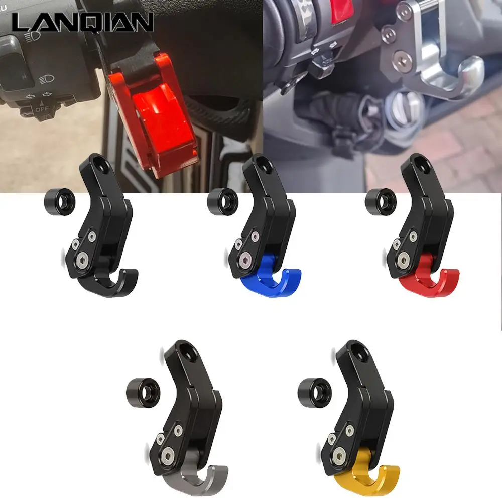 For SUZUKI UU125 UY125 DL650 SV650 Motorcycle Luggage Helmet Hook Carrier Hanging Bag Cargo Holder Claw Accessories