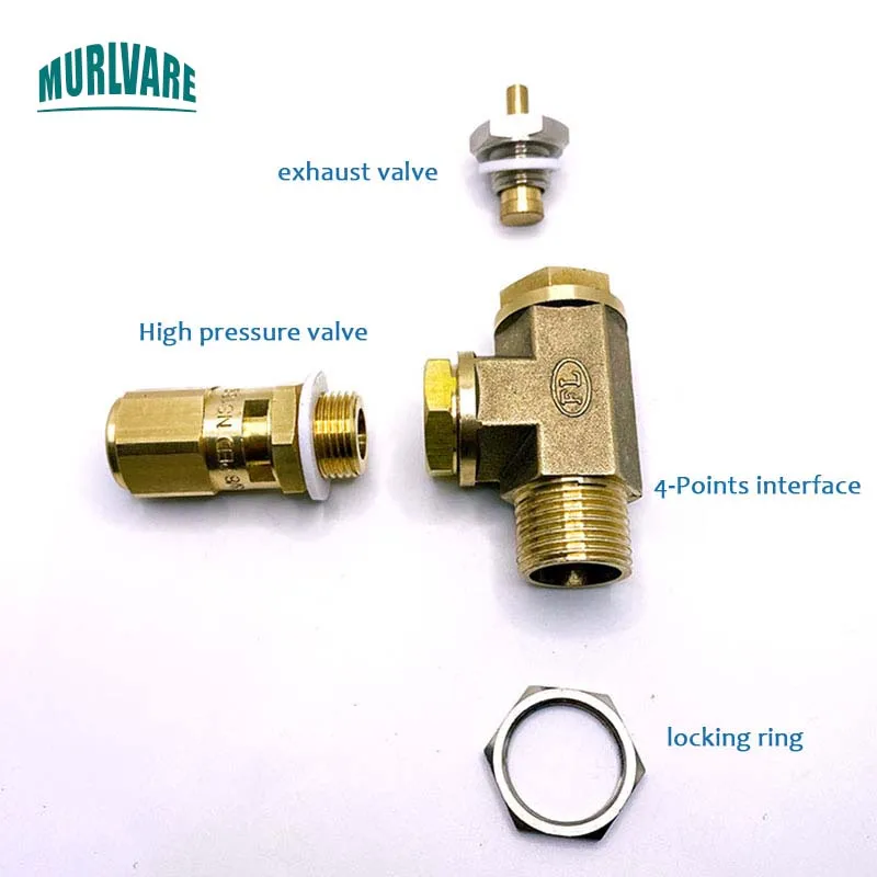 Espresso Coffee Machine Accessories Boiler Pressure Valve Exhaust Valve Vacuum Valve For Bezzera Ellisse Replacement