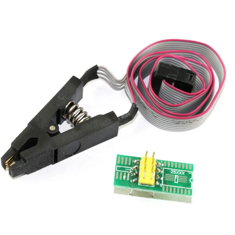 Хорошо сделано-SOIC8 SOP8 тестовый зажим для EEPROM 93CXX/25CXX/24CXX + CH341 24 25 серии EEPROM Flash BIOS USB-модуль программатора