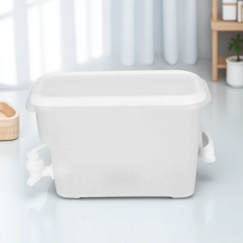 

Large Capacity Cold Water Jug Drinks Fridge Beverage Server Lemonade Iced Tea Dispenser Anti-Blocking Faucet Pp Drinks Container