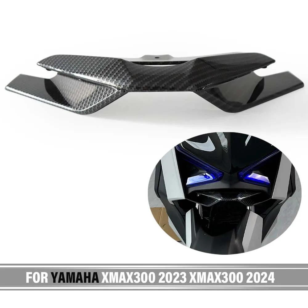 2023-24 Motorcycle Front Fairing Aerodynamic Winglet Lower Cover Protection Guard Wing Kit For YAMAHA XMAX300 2023 XMAX300 2024