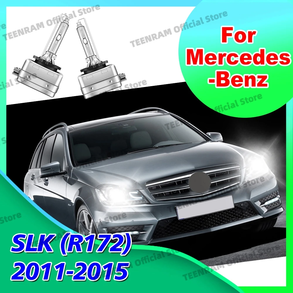 

2x D1S D1 Автомобильные ксеноновые лампы HID 6000K 8000K 10000K для Mercedes-Benz SLK (R172) 2011 2012 2013 2014 2015, автомобильные лампы HID, 12В постоянного тока