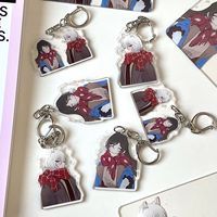 Kamisama Hajime Mashita Winter Anime Keychain Women Tomoe Acrylic Key Chain Man  Momozono Nanami Key Ring Pendant Ornament Gift