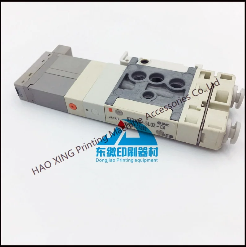 การพิมพ์ชิ้นส่วนเครื่องจักรSolenoidวาล์วสําหรับKomori Offsetการพิมพ์อุปกรณ์เสริมSolenoidวาล์วSZ3160-5L0Z-C4 วาล์วคุณภาพดี