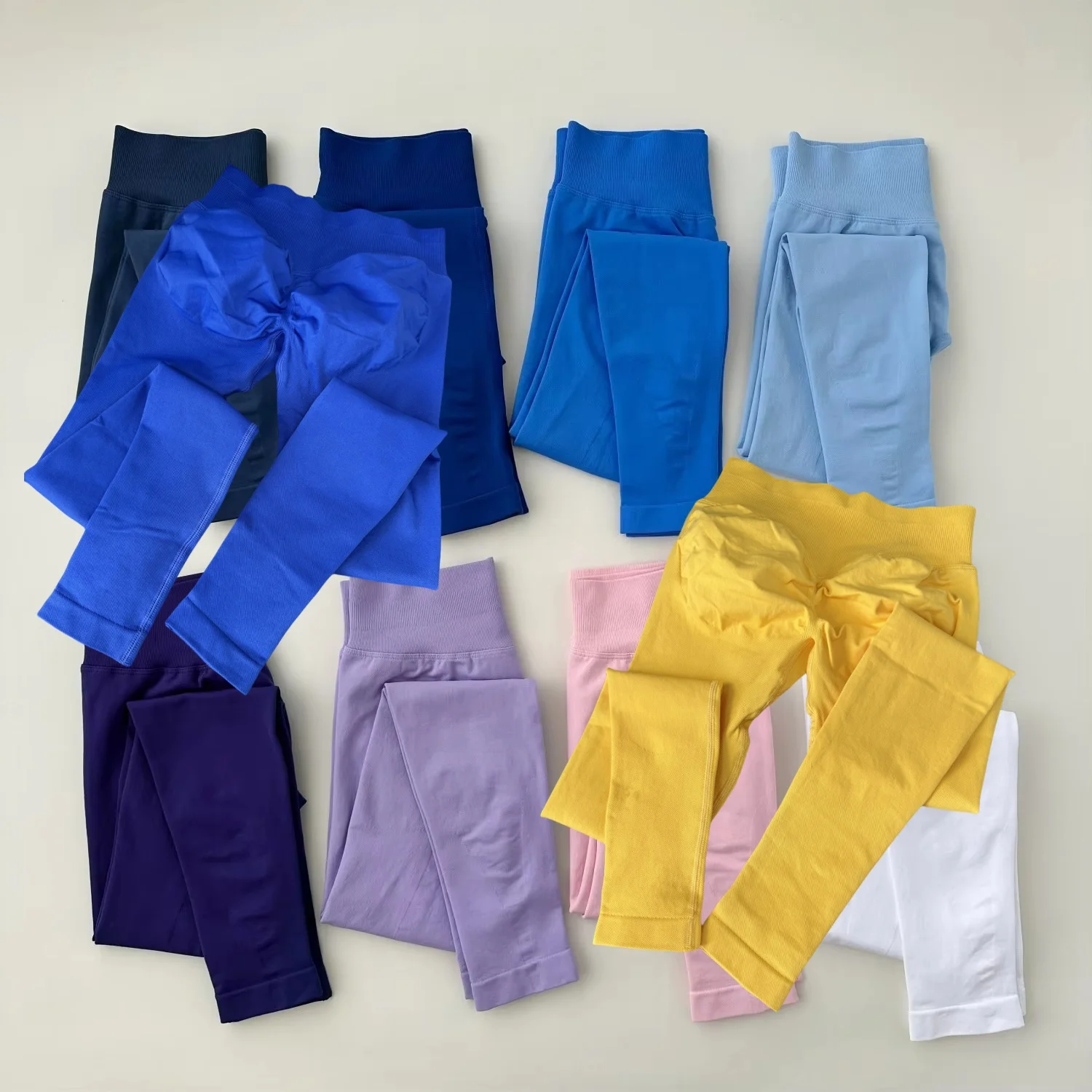 

Summer Fitness Pants Women's High Waist Thin Breathable Training Hips Hips Tight Sports Cycling Pants New Color