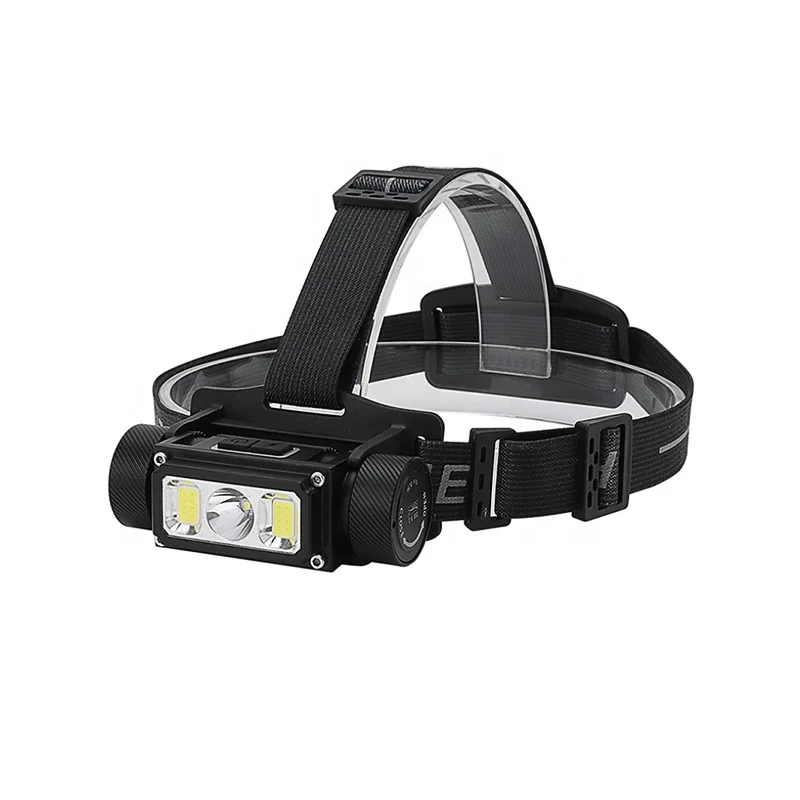 Type-C Rechargeable Powerful headlamps 6 modes outdoor camping super bright LED Headlight