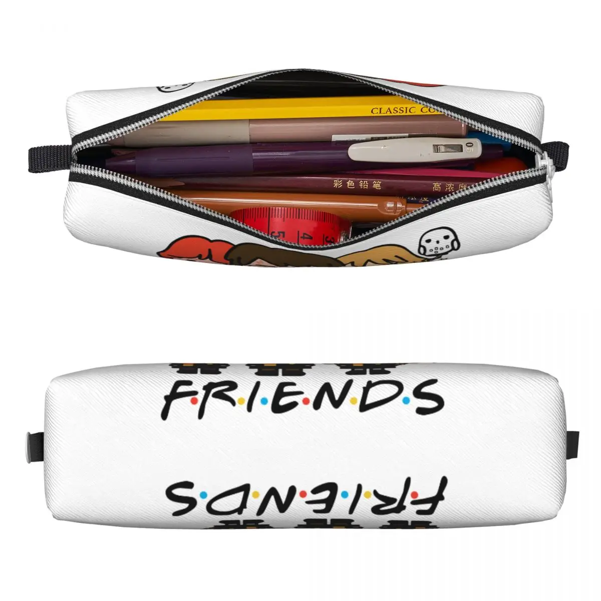 Harries Movie P-Potters Magic World Pencil Cases Pencilcases Pen Box Large Storage Bags Students School Zipper Stationery