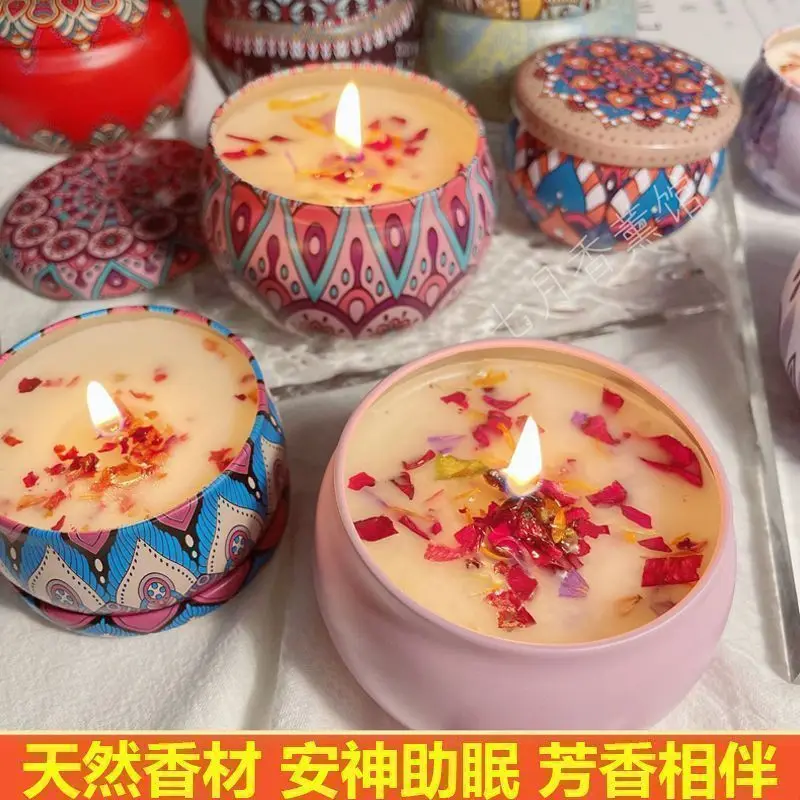1PCS Vintage Can Candles Soy W - огляд і ціна Home Fragrance Jar