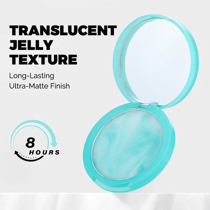 Candy Bella Emerald Oil Control Langlebiger, wasserfester Concealer, transparentes Gelee, matt, kompakt, für das Gesicht, kein Puder, Make-up-Tools