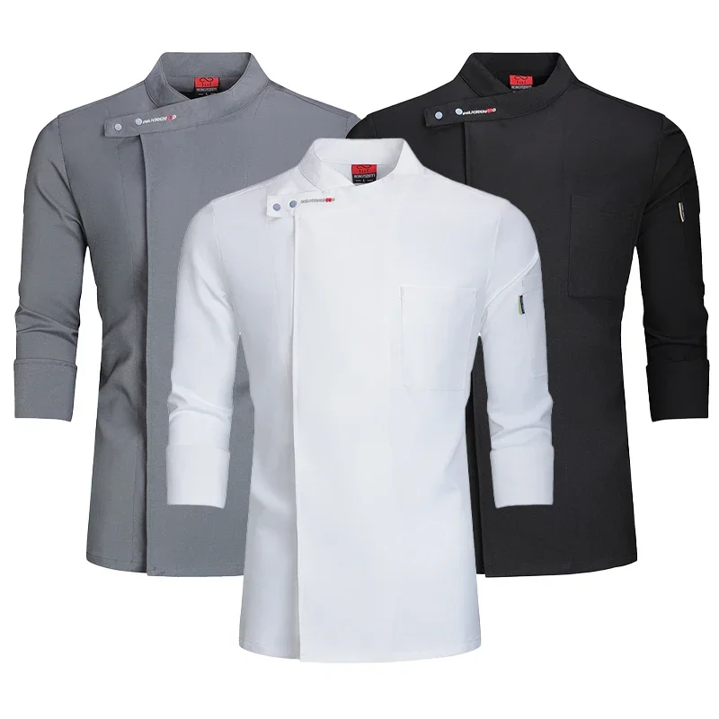 

Food service Kitchen Cooking Costume Pizzaiolo Chef Uniform Restaurant Cook Jackets Bakery Cafe Waiter Waitress Working shirts