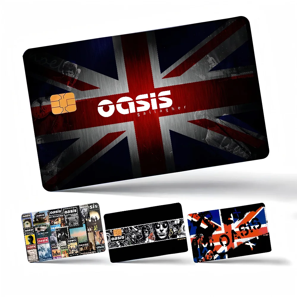Hot Band O-Oasis Anime Matte Front Skin Film Aufkleber Abdeckung für kleine Chip Kreditkarte Debitkarte
