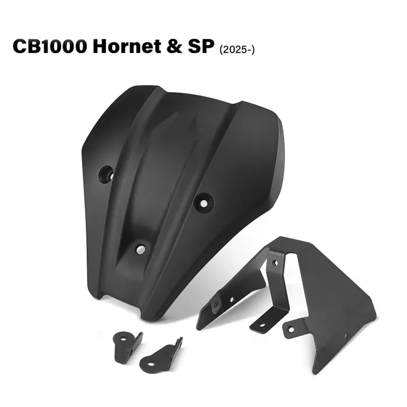 A48P-Motorcycle Front Fly Screen For HONDA CB1000 HORNET CB 1000 HORNET SP 2025- Mini Windshield For HONDA